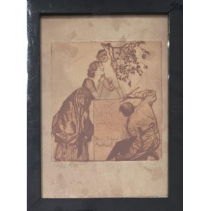 Armin Horovitz (1880-1965), Kazimierz Pochwalski New Year's wishes 1914