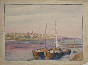 Witold Rzegociński (1883-1969), Łodzie w zatoce
