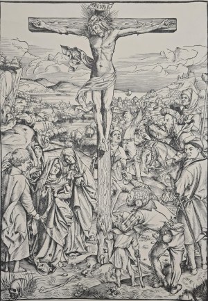 Albrecht Dürer (1471-1528), Ukrzyżowanie (XIX-wieczne faksymile)