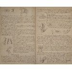 Walerian Krycinski (1852 - 1929), Notebook of Anatomy 1874.