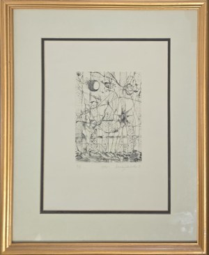 Wanda Ładniewska-Blankenheimowa (1905-1995), Kompozycja organiczna, 1982