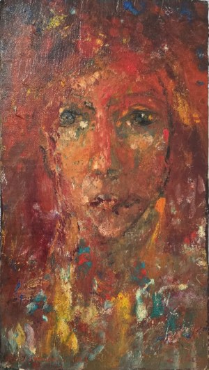 Jan Naliwajko (1938-2017), Dziewczyna w czerwieni, 1967