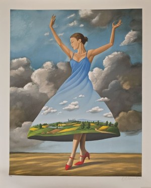 Rafał Olbiński (ur. 1943), Texture of Casual Desire / Tekstura przelotnego pożądania