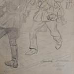 Stanislaw Pawel Prauss (1903-1997), Death of an SS man, 1944