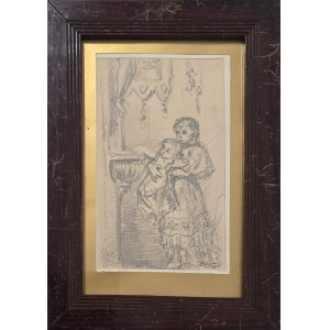 Walery Eljasz Radzikowski (1841-1905), Les enfants à la croquerie