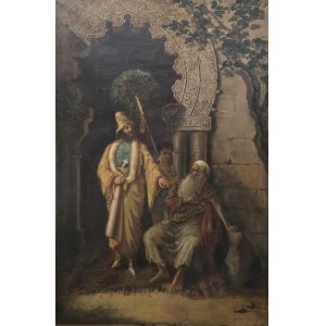 Jan Franciszek Machniewicz (1859-1897), elemosina, 1886