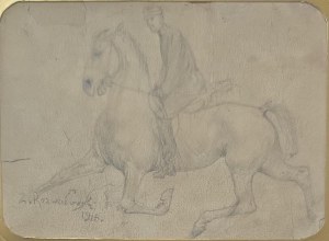 Zygmunt Rozwadowski (1870-1950), Kawalerzysta, 1916