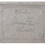 Michał Pociecha (1852-1908), Garçon menant un vieil homme (Mendiants), 1875