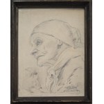 Michał Pociecha (1852-1908), Stara kobieta w chustce
