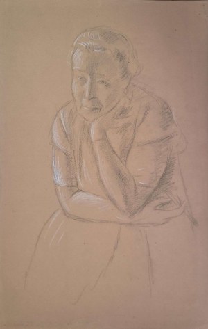 Henryk Berlewi (1894-1967), Siedząca kobieta