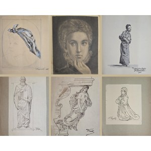 Walerian Krycinski (1852-1929), Set of six works