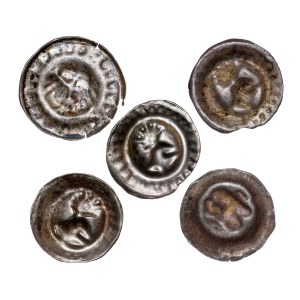 BRANDENBURG-PRUSSIE - Frédéric II, 1440-1471, Bracteate LOT