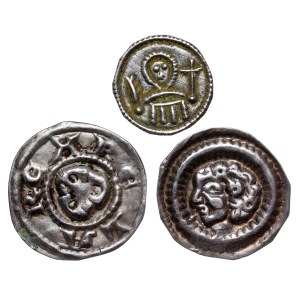 Hungary - Geza II. - Bela IV Denar / Bracteate LOT