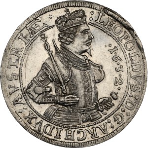 Erzherzog Leopold (1618)-1625-1632 Thaler 1632 Hall