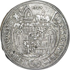 Olmütz - Charles II Liechtenstein (1664-1695) XV Kreutzer 1694 SAS