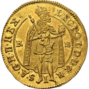 Leopold I. (1657-1705) Ducat 1702 KB