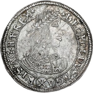 Leopold I. (1657-1705) XV Kreuzer 1660 Vienna