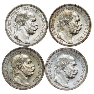 Franz Joseph I. (1848-1916) 1 Korona KB LOT
