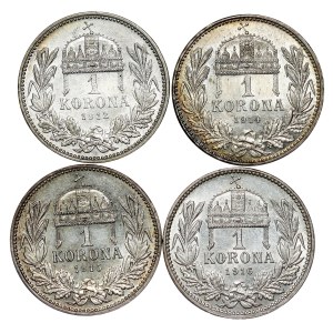 Franz Joseph I. (1848-1916) 1 Korona KB LOT
