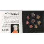 Austria - Coin set 2002 Schilling and Euro