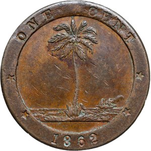 Liberia - 1 Cent 1862