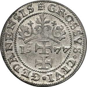 Poland - Stefan Batory. Groschen 1577 Danzig