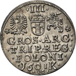 Poland - Sigismund III Vasa Groschen (Trojak) 1601 K