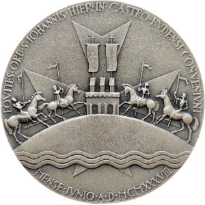 Prince Ludovico Chigi Albani della Rovere (1931-1951) Silver Medal 1938