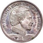 Bayern - Ludwig II Silver Medal 1918 Proof