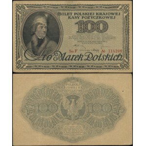 Polska, 100 marek polskich, 15.02.1919, F