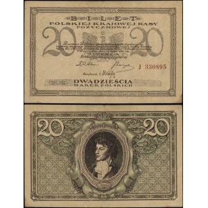 Poland, 20 Polish marks, 17.05.1919, J