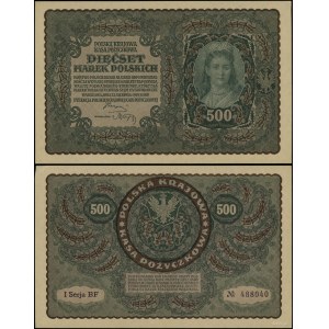 Poľsko, 500 poľských mariek, 23.08.1919, I-BF