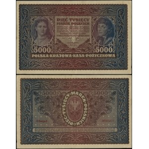 Polonia, 5.000 marchi polacchi, 7.02.1920, II-J