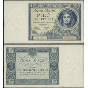 Polska, 5 złotych, 2.01.1930, CŁ