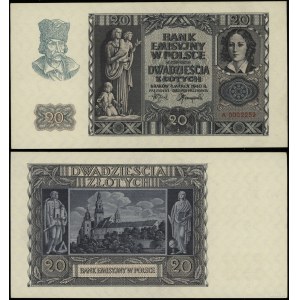 Polen, 20 Zloty, 1.03.1940, A