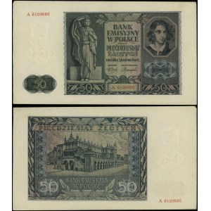 Poland, 50 zloty, 1.08.1941, A