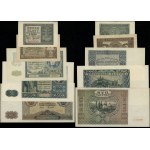 Poland, set of 5 banknotes, 1.08.1941