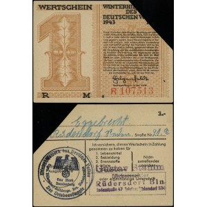 Poľsko, WHW, 1 značka, 1943-1944, R