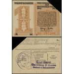 Poland, 1 mark, 1943-1944