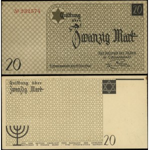 Polska, 20 marek, 15.05.1940, bez znaku wodnego
