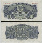 Poland, 10 gold, 1944