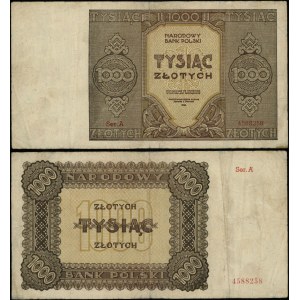 Poľsko, 1 000 zlotých, 1945, A