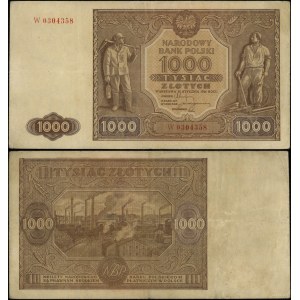Polska, 1.000 złotych, 15.01.1946, W
