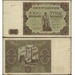Poland, 1,000 zloty, 15.07.1947