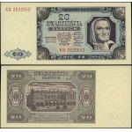 Poland, 20 zloty, 1.07.1948