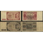 Poland, set: 100 and 500 zloty, 1.07.1948