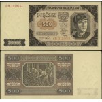 Poland, 500 zloty, 1.07.1948