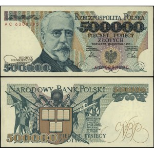 Poland, 500,000 zloty, 20.04.1990, AC