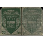 Poland, window sticker - brick, Warsaw