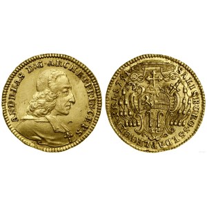 Austria, ducat, 1751, Salzburg